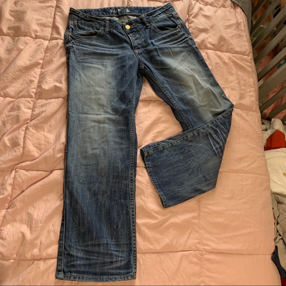 Express crop jeans